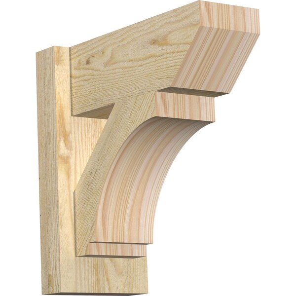 Ekena Millwork Imperial Slat Rough Sawn Outlooker, Douglas Fir, 6"W x 14"D x 14"H OUT06X14X14IMP06RDF - main